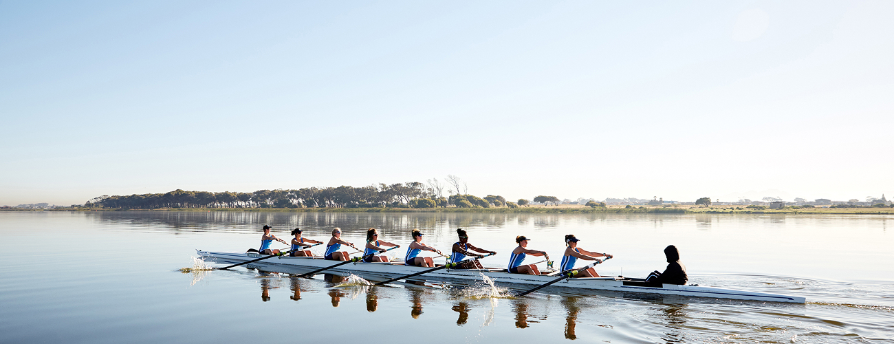 로잉 팀 단체 사진